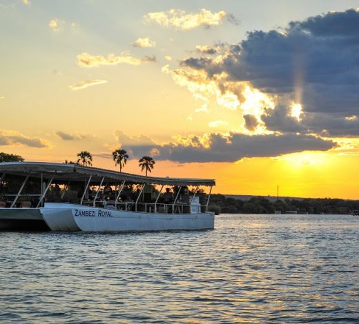 Zambezi Royal Sundowner Cruise Victoria Falls Zimbabwe