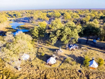 Khwai Safari Grounds Campsite Moremi Game Reserve Botswana