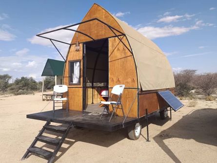 Spitzkoppe Tented Camp Wooden Hut Exterior