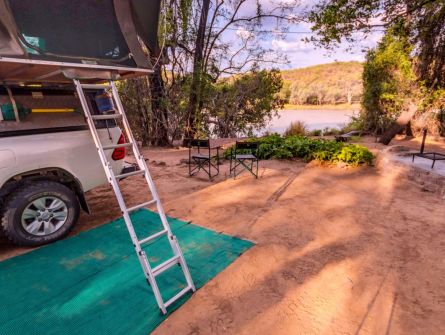 Kunene River Campsite Namibia