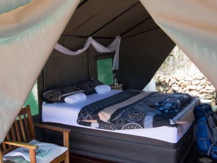 Spitzkoppe Tented Camp Bush Chalet Interior