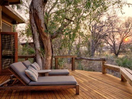 Camp Okavango Chalet View