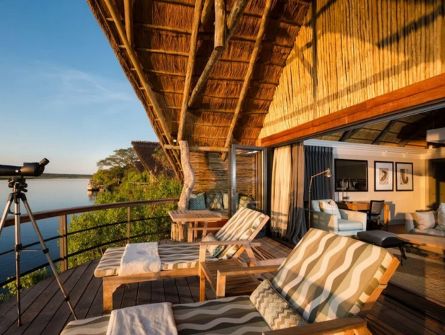 Chobe Water Villas Deck