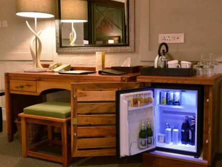 Victoria Falls Safari Lodge Standard Room Mini Bar
