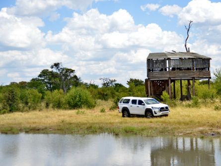Nogatsaa Campsite Pan Chobe National Park Botswana