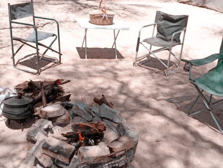 Spitkoppe Mountain Tented Camp Campsite Braai