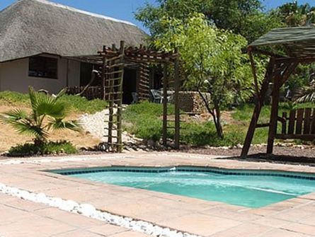 Molopo Kalahari Lodge Chalet Shared Pool
