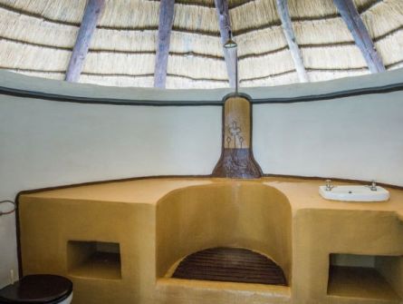 Planet Baobab Standard Hut Bathroom