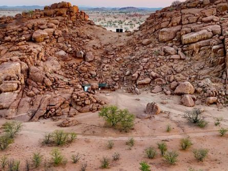 Granietkop Campsite Twyfelfontein Namibia